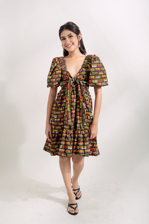 EMGEE by Get Spotted: Maria Dress in Para Po Fabric